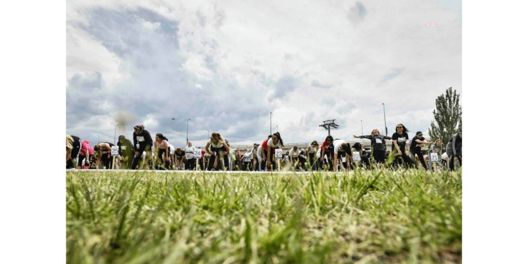 Başkentte kadınlar rekor için ter döktü: 500 kadınla Guinness’e doğru 8